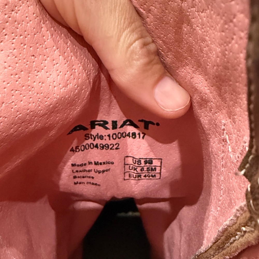 Women’s Ariat boots size 9 - Picture 5 of 7